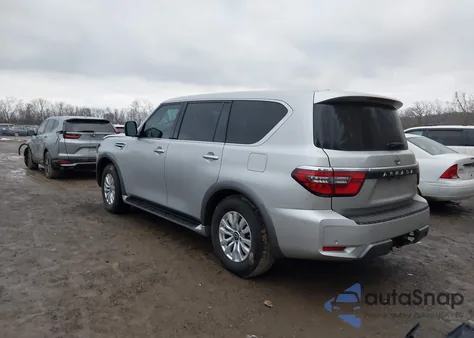 2023 Nissan Armada S 4Wd from USA, damaged, VIN JN8AY2ED8P9693897